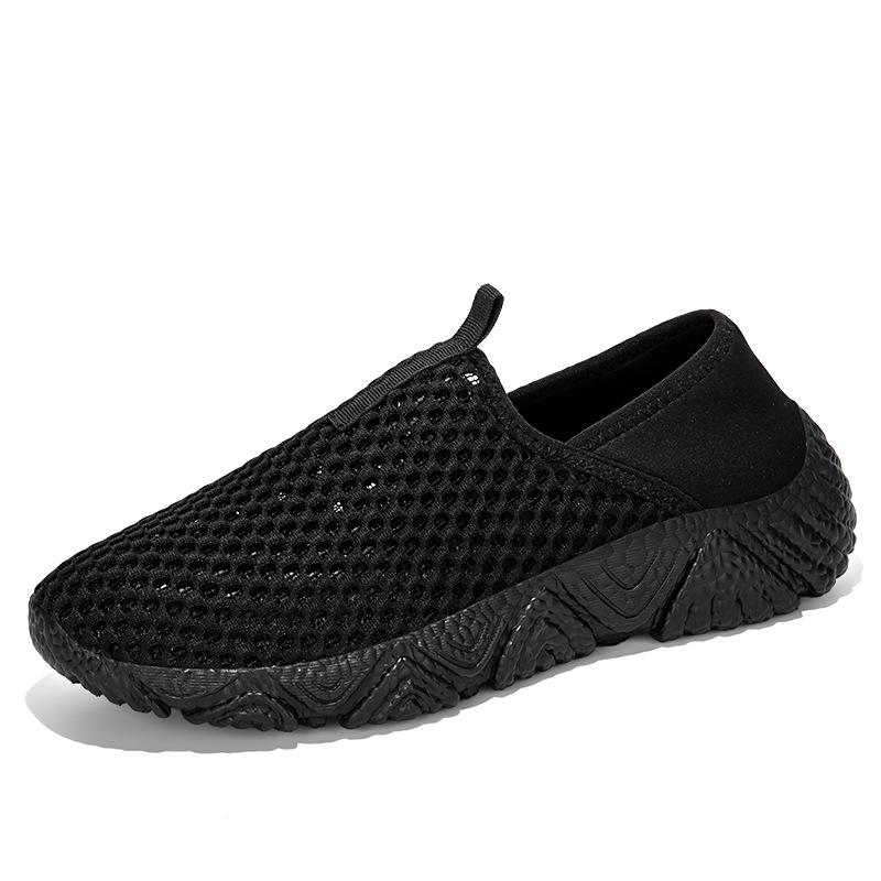 Men's Shoes Summer Large Size Sports Shoes Mesh Breathable Soft Sole Not Tired Feet Casual Shoes Daily Versatile Single Shoes