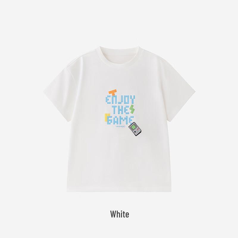 YEEHOO Kids' Cartoon Print Short Sleeve T-Shirt