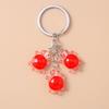 Cute Resin Simulated Tortoise Keychain Cartoon Animal Key Ring Pendant for Women Girl Handbag Decor DIY Kid's Jewelry Gift