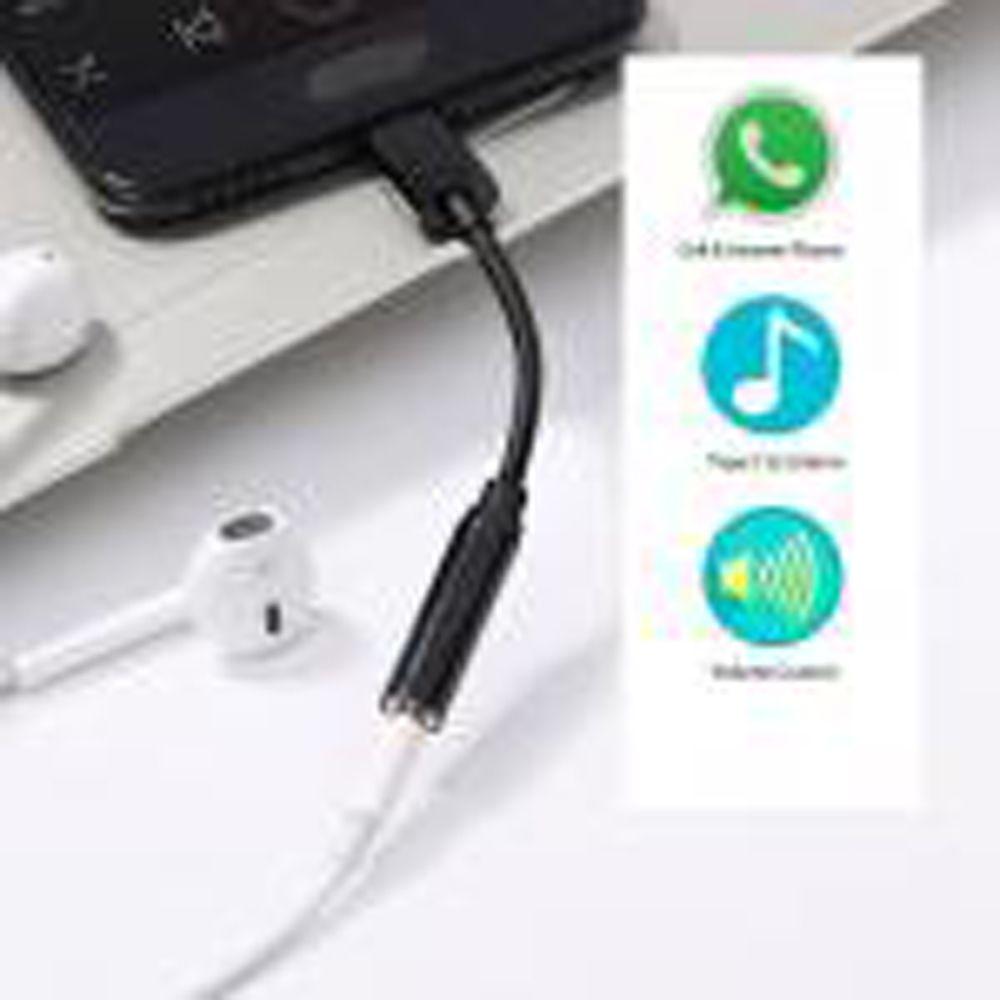 Headset Conversion Plug Type C To 3.5mm Mic Connector Cable Headphone Converter Audio Jack Adapter