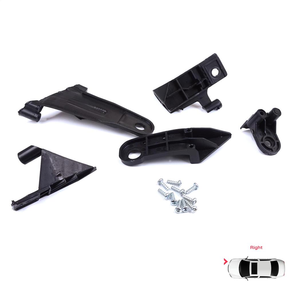 BHL565-2 Комплект кронштейнов для крепления фары, правая сторона для Dacia Renault Duster MK2 HM 2017-2024 260101133R