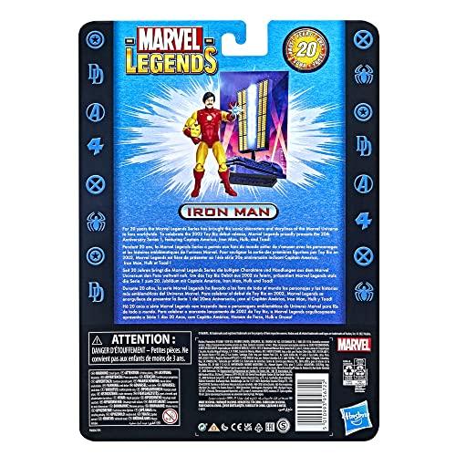 Hasbro Marvel Legends Серия 1 Железный Человек F3463 Оригинальная 6-дюймовая фигурка
