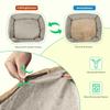 EvcgoX Dog Pet Cat Suitable for Winter and Washable and Comfortable with Density Suitable for Medium and Large Dogs Bed, Bed, Non-Slip, Double-Sided