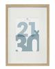 Wood slim photo frame 21x30cm
