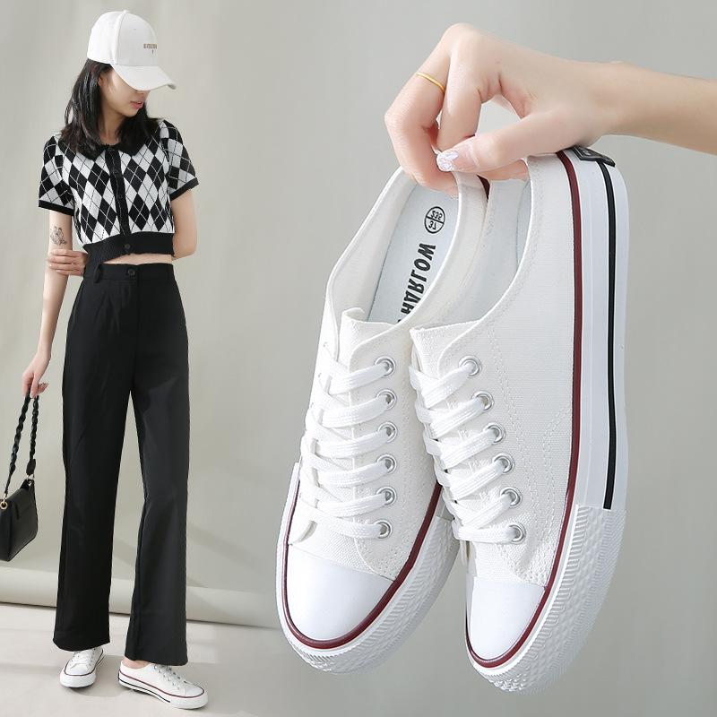 Полупрозрачные парусиновые туфли, детские новые летние низкие женские туфли, модная обувь, классические универсальные повседневные туфли для сноуборда