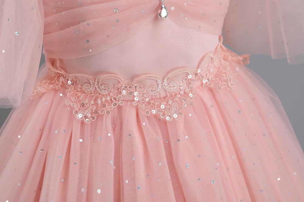 Dulraxin Ribbon Princess Tulle Skirt for Perfect for and Fluffy Kids Dress Skirt for Stage and Size Size Girls, Dance, Recitals, Parties, School,