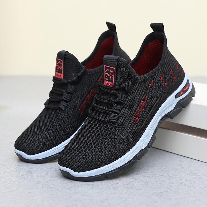 Женские повседневные кроссовки Fly Knit 2026 года - Легкие, с мягкой подошвой, спортивный дизайн для пар
