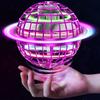 Tikduck Flying Gyro Flying Light Ball Hovering Boomerang Spinner with RGB USB Mini Drone for Kids and Popular Birthday Gift Ball, Toy, Lights, 360°