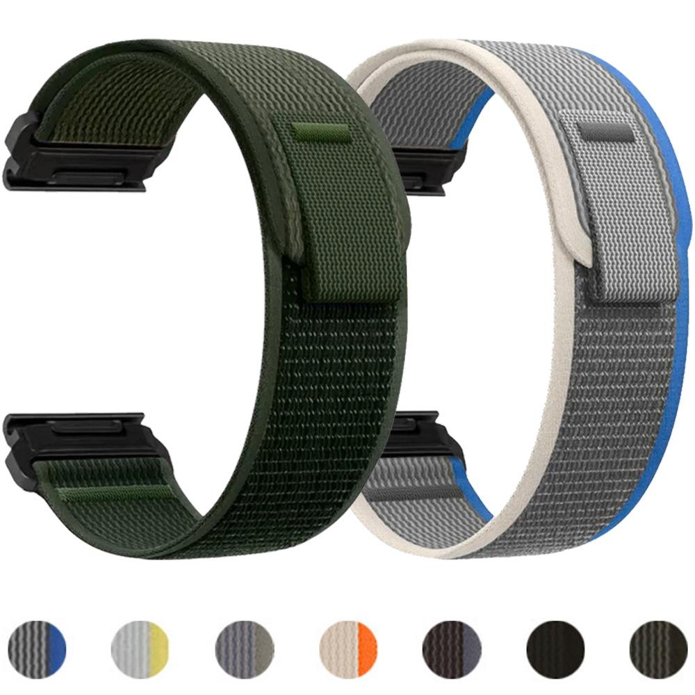 Trail Nylon Strap for Garmin Fenix 8 51mm 47mm 43mm Bracelet for 26mm 22mm 20mm Garmin Tactix 8/Epix Pro/7X Pro 7S/Enduro 3 Band