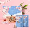 Яблочный сок с ароматом цветущей яблони, упаковка 30/50/100 шт. Cherry Blossom Edition, 5 л, 1 коробка с яблоками как есть
