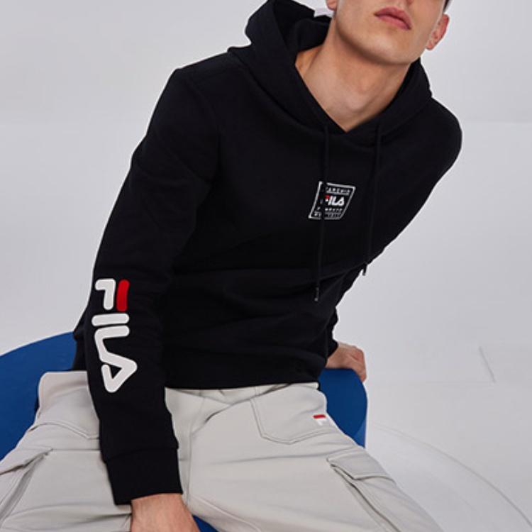 FILA Sweatshirts Men's Legend Blue Hooded Moderate Regular F51M148207FNV