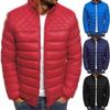 Men's Winter Zipper Warm Down Jacket Packable Light Coat