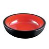 Soba Kneading Black with Red 31cm Diameter X Made In Japan J-kitchens Bowl, Interior, 8.3cm,