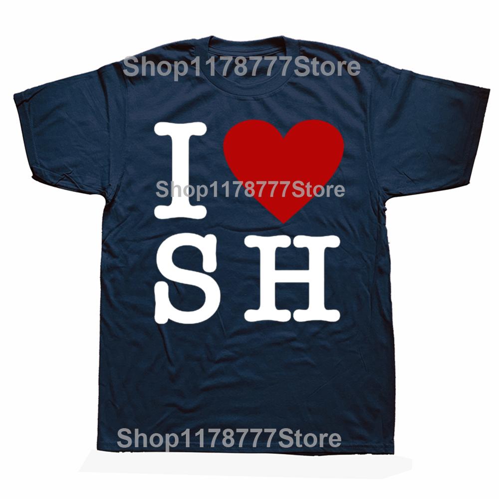 Funny Shanghai China Travel Souvenirs City T Shirts Cotton Streetwear Gifts Unisexs Clothing Fashion Casual Loose Oversized T Shirt
