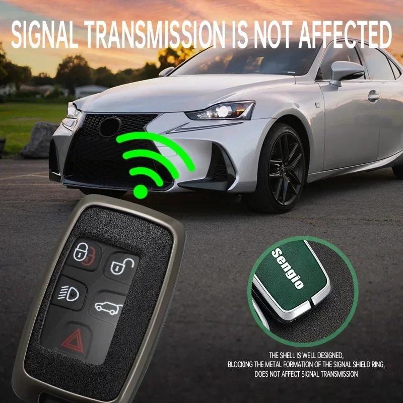 Чехол для автомобильного дистанционного ключа Чехол для Land Rover Range Rover Sport Evoque Freelander Velar Discovery 4 Jaguar XE XJ XF Гитара