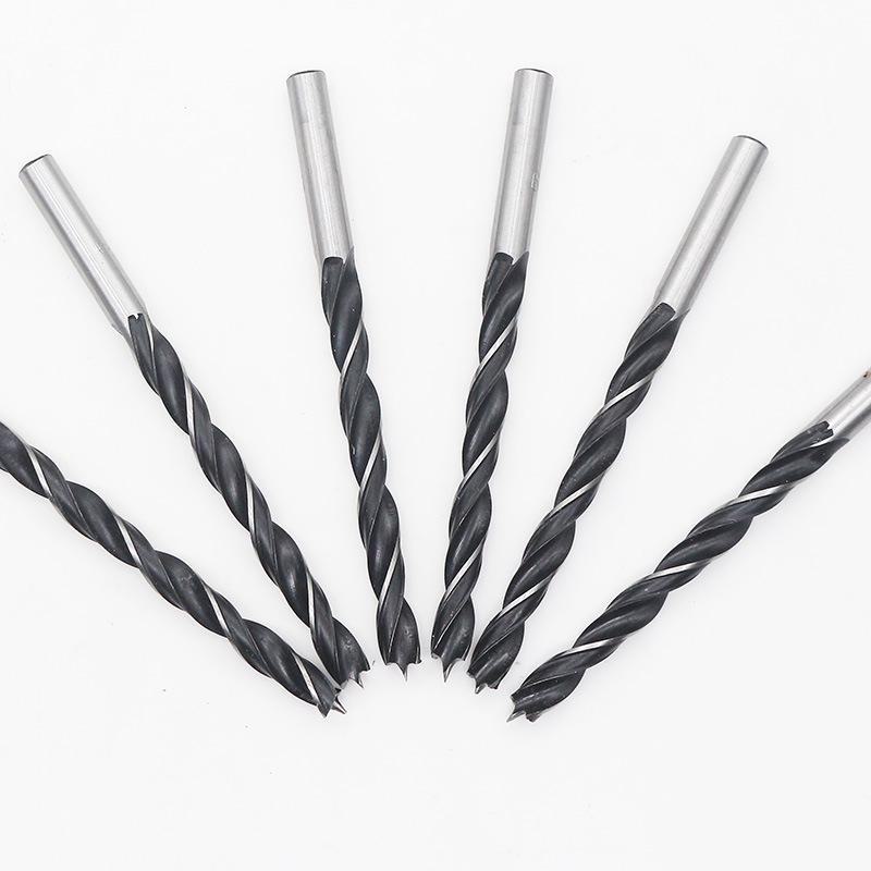 Tri-Point Woodworking Drill Bit Hole Opener: 3-10mm Hand/Bench Tool for Hole Expansion.