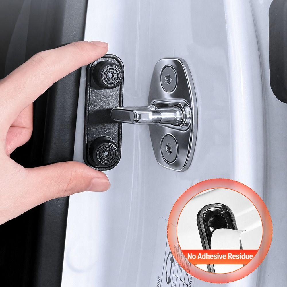 Self-adhesive Door Lock Buffer Pad Universal Anti-Vibration Pad New Sound Deadening Pad Automotive