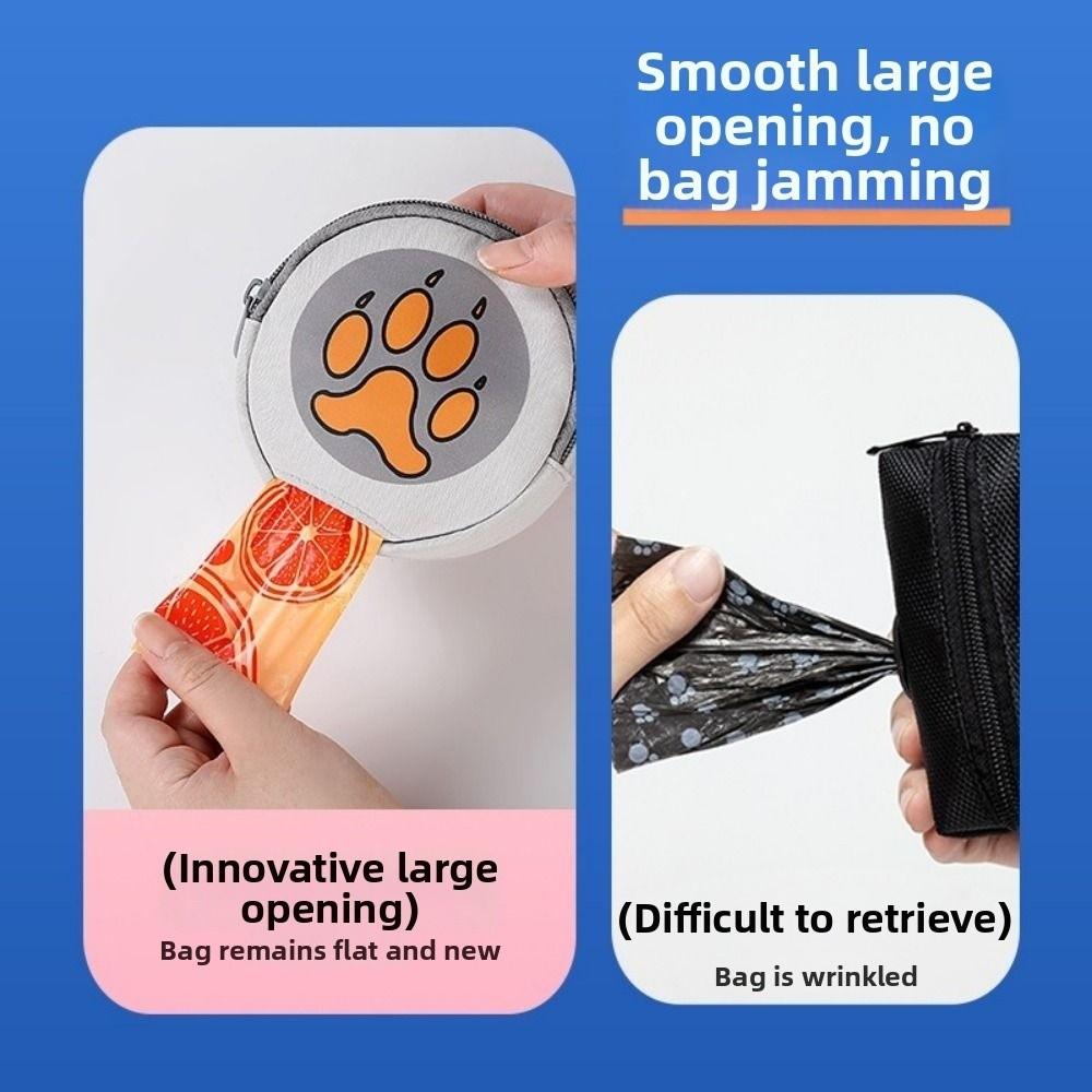 Large Capacity Dog Treat Bag Waterproof Dog Walking Bag Dog Snack Bag Outdoor Walks