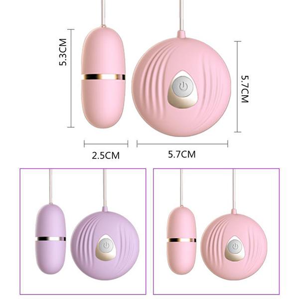Powerful Vibrating Egg Bullet Vibrator Multispeed Remote Control Silicone Adult Sex Toys for Women