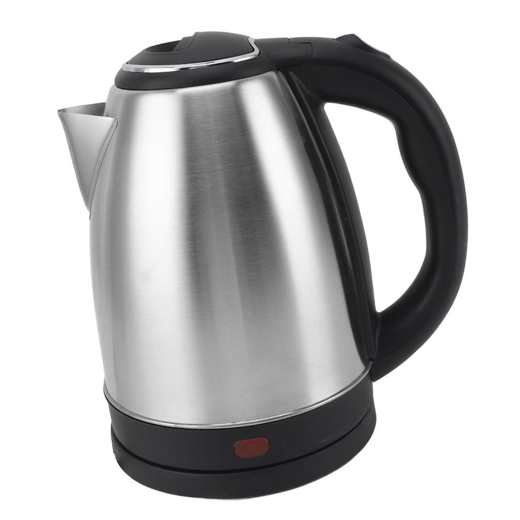 Electric Kettle 2L 1500W Auto Shut Off Stainless Steel Liner Fast Water Boiler for Tea Coffee EU