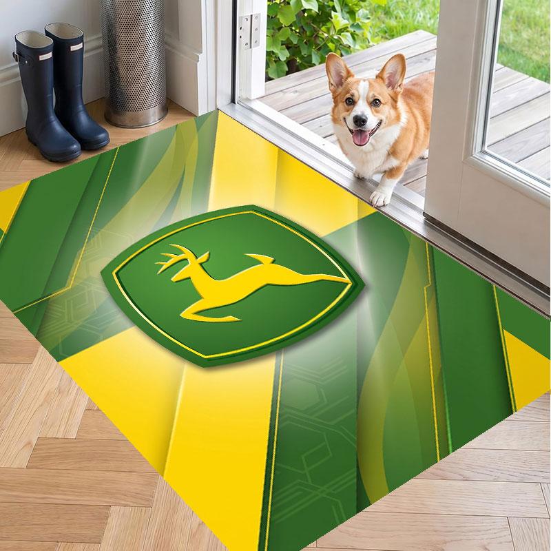 Мягкий ковер для пола с рисунком John Deere, ковер для гостиной, декоративный коврик для украшения комнаты дома