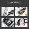 EFVAK1 NEW 1:18 Benzs 300SL Alloy Car Model Sound and Light Pull Back Children's Toy Collectibles Birthday Gift