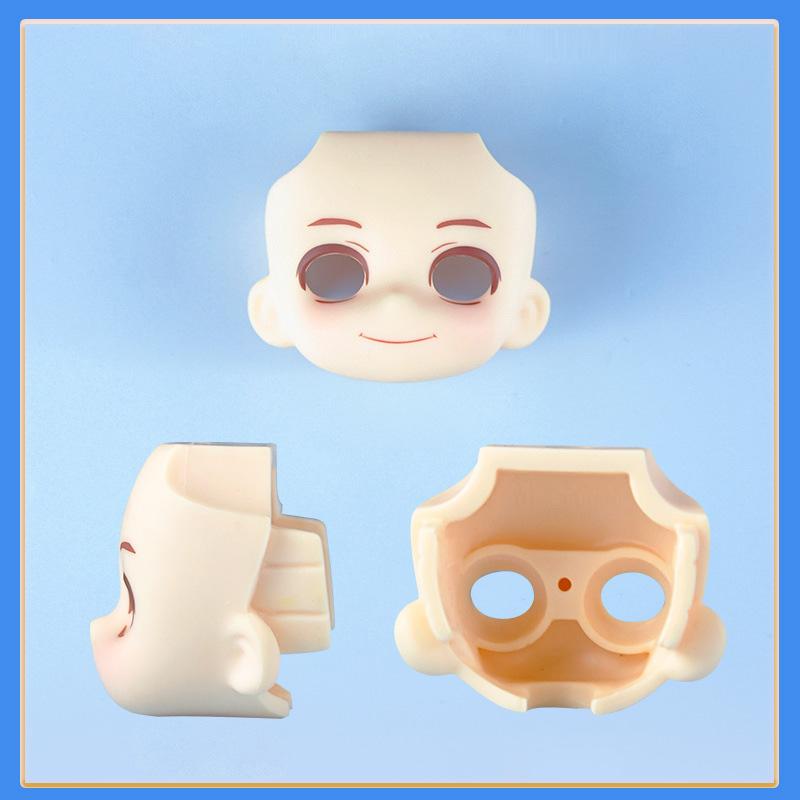 Новое лицо GSC YMY Makeup для замены лица, лицо эльфа, кошачье лицо, подвижные глаза для кукол Ob11, Obitsu 11, Dod, P9 Body, аксессуары для кукол 1/12bjd
