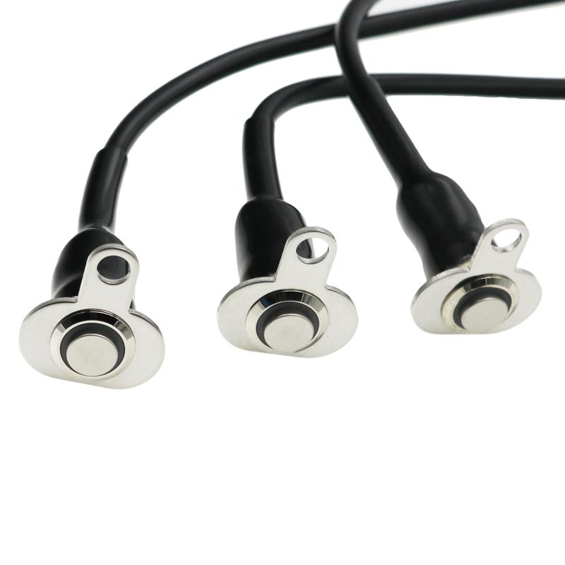 LMoDri 3 цвета, переключатель включения-выключения мотоцикла на руле, регулируемое крепление, водонепроницаемые переключатели, кнопка 12 В, фара