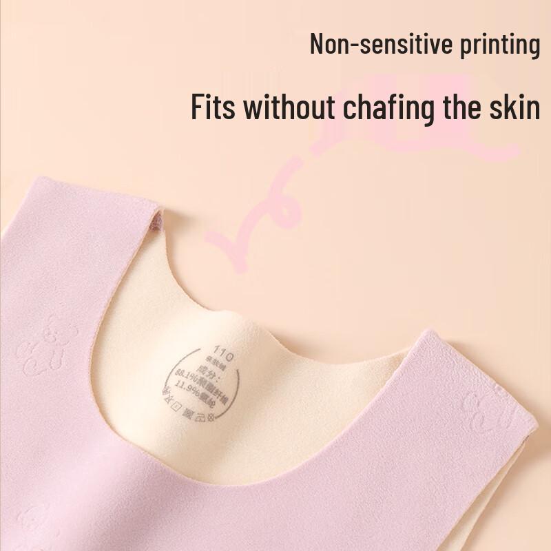 Детский теплый флисовый базовый жилет