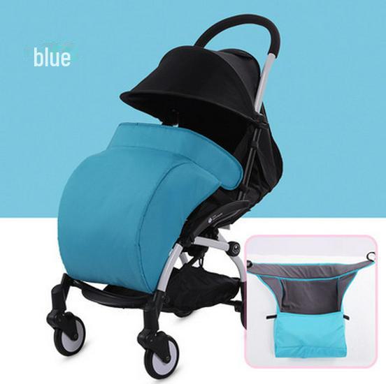 Universal Thickened Baby Stroller Sleeping Bag - Warm, Windproof Foot Cover for Autumn and Winter
