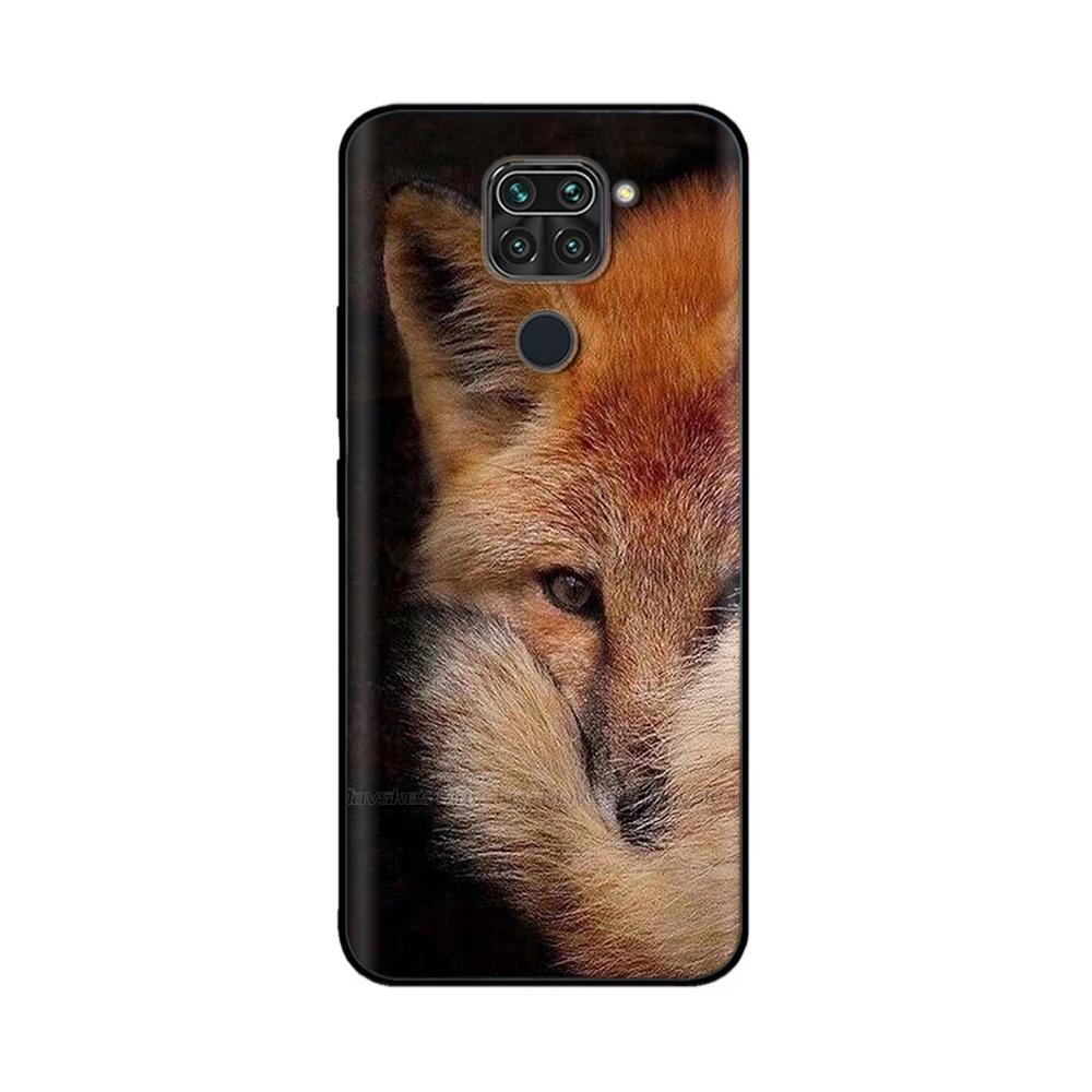 Милая задняя крышка с пандой для Redmi Note 9 Чехол для Xiaomi Redmi Note 9 Чехлы Note9 Мягкий жидкий силикон Полная защита Чехол для телефона