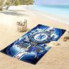 Custom Chelsea Print Beach Towel, Large Soft Quick Dry Towel for Beach Camping Swimming
