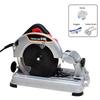 Multi-Purpose Portable Cutting Machine Saw 220V Desktop Small High Power Wood Metal Steel Aluminum Guideway Cutting Machine