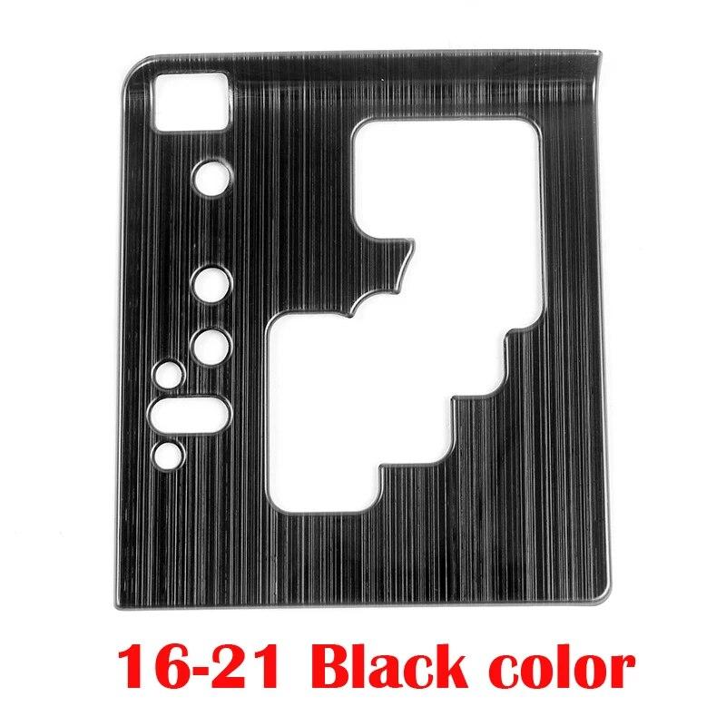 LHD Land Cruiser 200 Interior Stainless Center Shift Console Protective Penal For Toyota LC200 FJ200 2008 2015 2016 2018