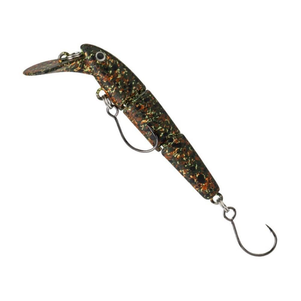 67mm Length Minnow Crank Bait 3 Joints Artificial Bait Artificial Wobbler Lure Stream Fishing
