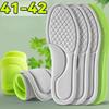 Memory Foam Orthopedic Insoles 20 Pairs Shock Absorbing Deodorizing Inserts for Sports Shoes Comfort Insoles for Men Women