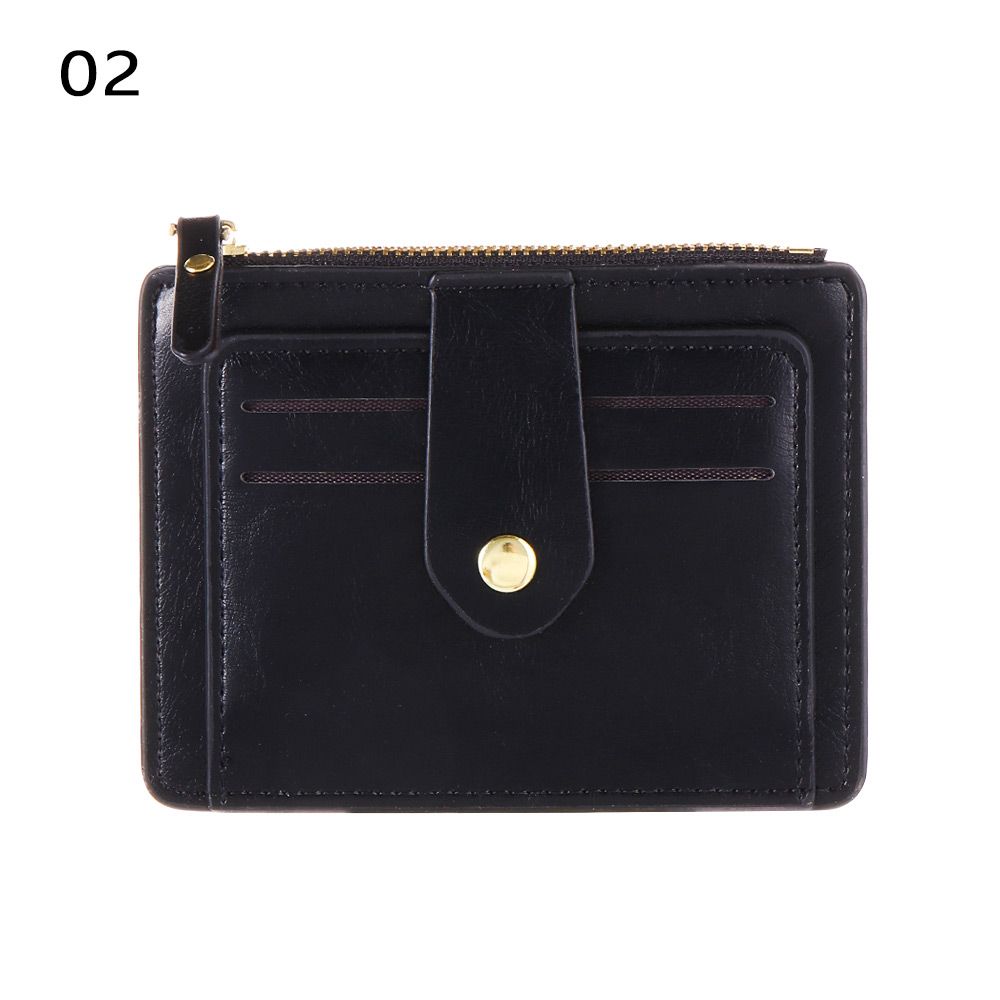Модный деловой кошелек для монет, удостоверение личности, кредитный чехол, кожаный маленький кошелек, держатель для карт