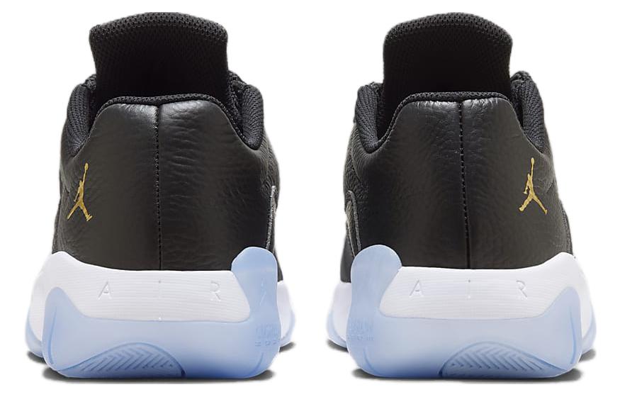 Jordan 11 CMFT Low 'Black White Gold' DN4180-070