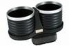 ALCABO Drink Holder, Black with Ring and Cup, for Lexus CT ZWA10 (Right-Hand Drive/Left-Hand Drive), AL-T105BS