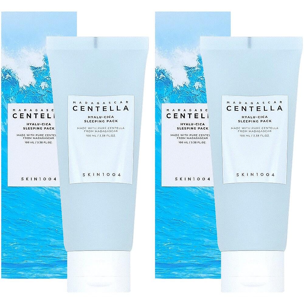 skin1004 Madagascar Centella Hyalu Cica Sleeping Pack 100ml x 2 Sticky sleeping packs