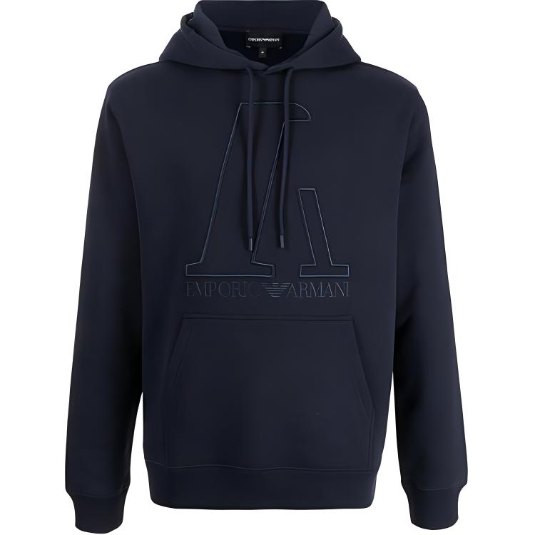 Emporio Armani Худи с вышитым логотипом Мужские худи Темно-синий 6K1M6T-1JT2Z-0922