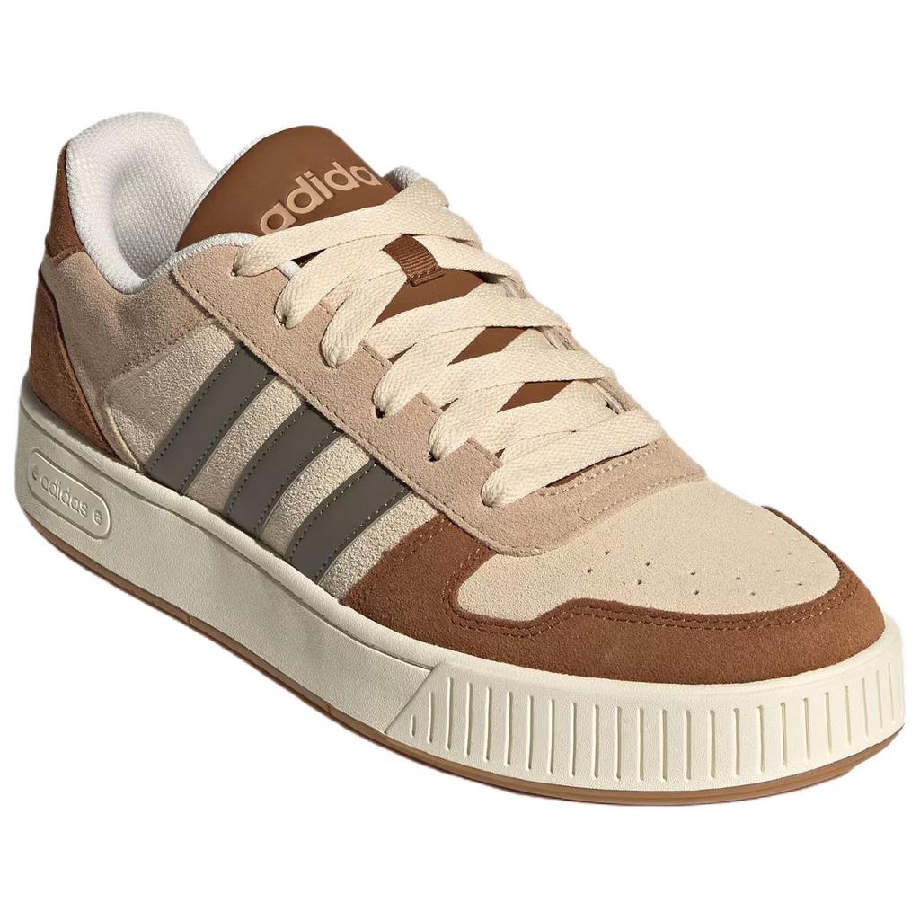 Adidas D PAD Anti Slip Wear Resistant Low Top Skateboard Shoes Unisex Beige Brown Sneakers KK1416