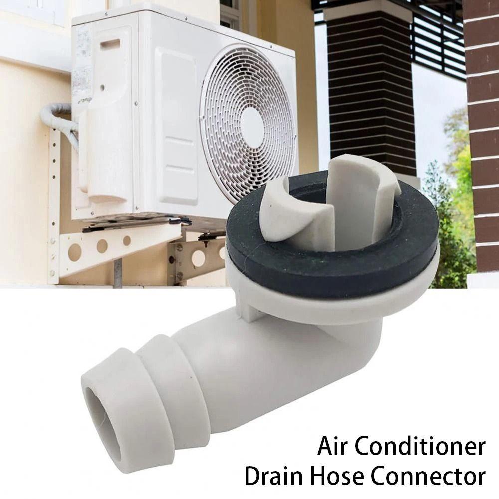 1 шт., сливной соединитель для кондиционера, фитинги для труб, локоть, комплект резиновых колец