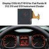 ЖК-дисплей приборной панели для Fiat Panda III 312 319 519 Панель приборов COG-VLIT1610 Запасная деталь автомобиля