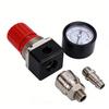 Реле-прессостат для воздушного компрессора, 4-ходовой, 175 PSI, с манометром