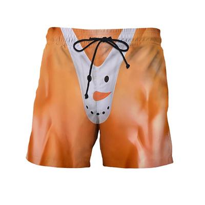 Смешные реалистичные плавки с рисунком, пляжные шорты, модный тренд, летние плавки с 3D-принтом, свободные, быстросохнущие шорты с эффектом ловли глаз