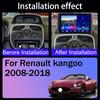Автомобильное радио Android для Renault kangoo 2008 2009 2010 2011 2012 2013 2014 2015 - 2018 Мультимедийный проигрыватель GPS Carplay Android Auto