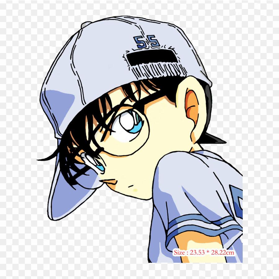 Детектив Конан, увеличительное стекло, Конан Эдогава, Хироши Агас, железные нашивки для DIY, теплопередача, одежда, футболка, термонаклейки, украшение, печать