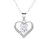 Heart-shaped Necklace, Love Pendant, Female Beating Heart, Sweet Light Luxury, Niche High-end Collarbone Chain