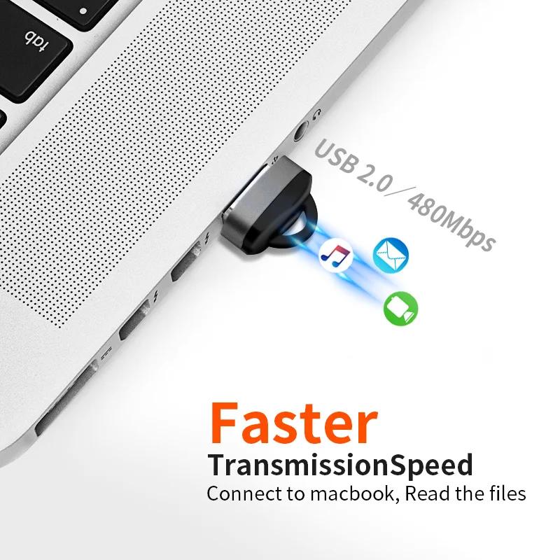 Для USB-кардридера USB 2.0 Мини-кардридер для карт памяти мобильного телефона Высокоскоростной USB-адаптер для аксессуаров ноутбука